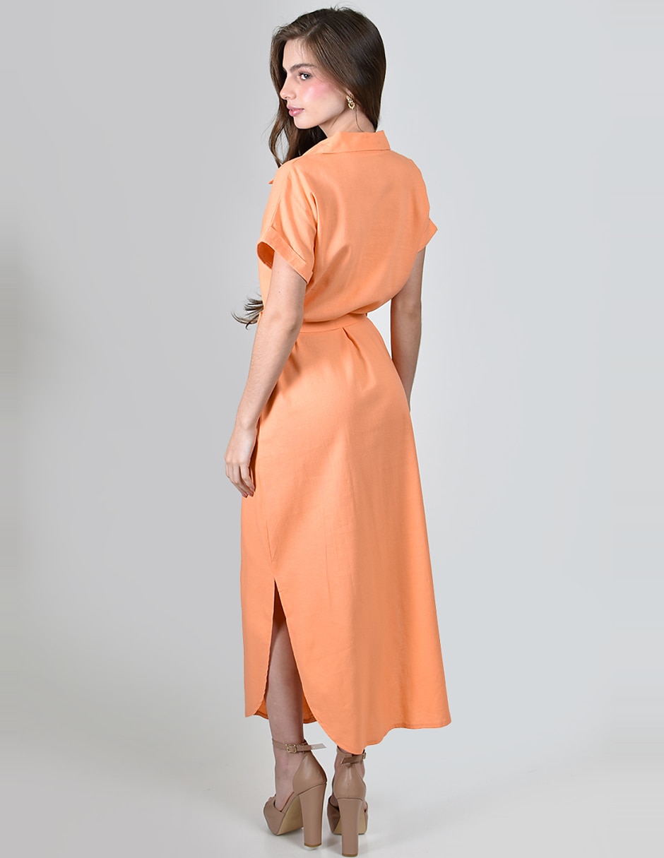 Vestido midi casual para mujer