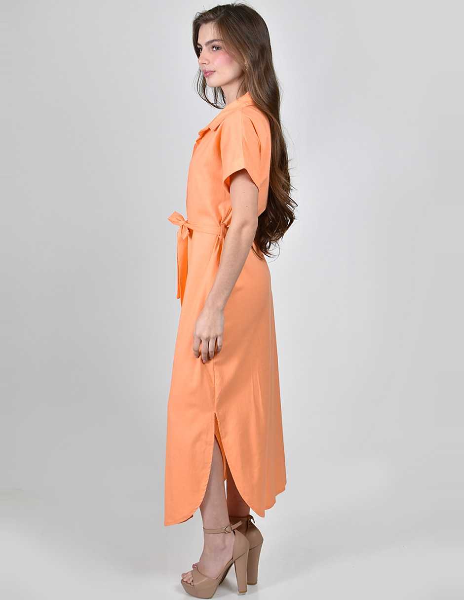 Vestido midi casual para mujer