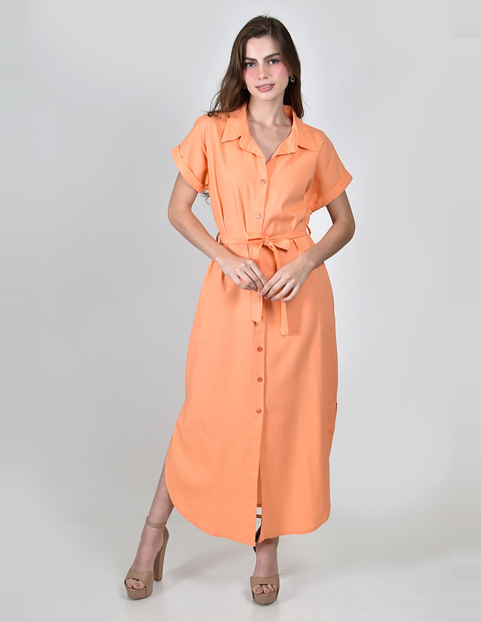 Vestido midi casual para mujer
