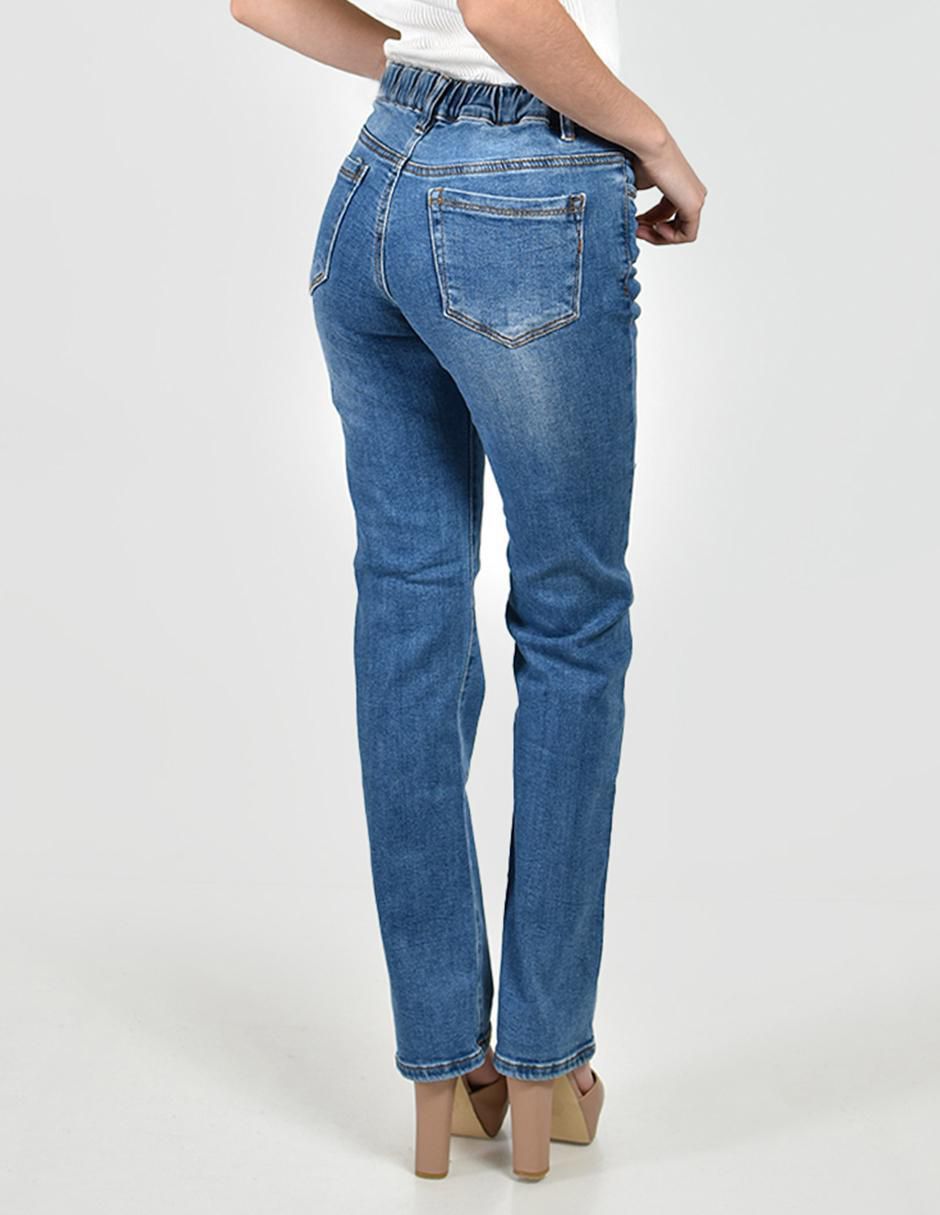 Jeans straight para mujer 3
