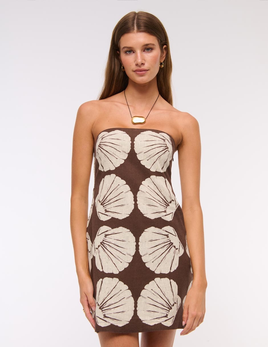 Vestido corto casual para mujer