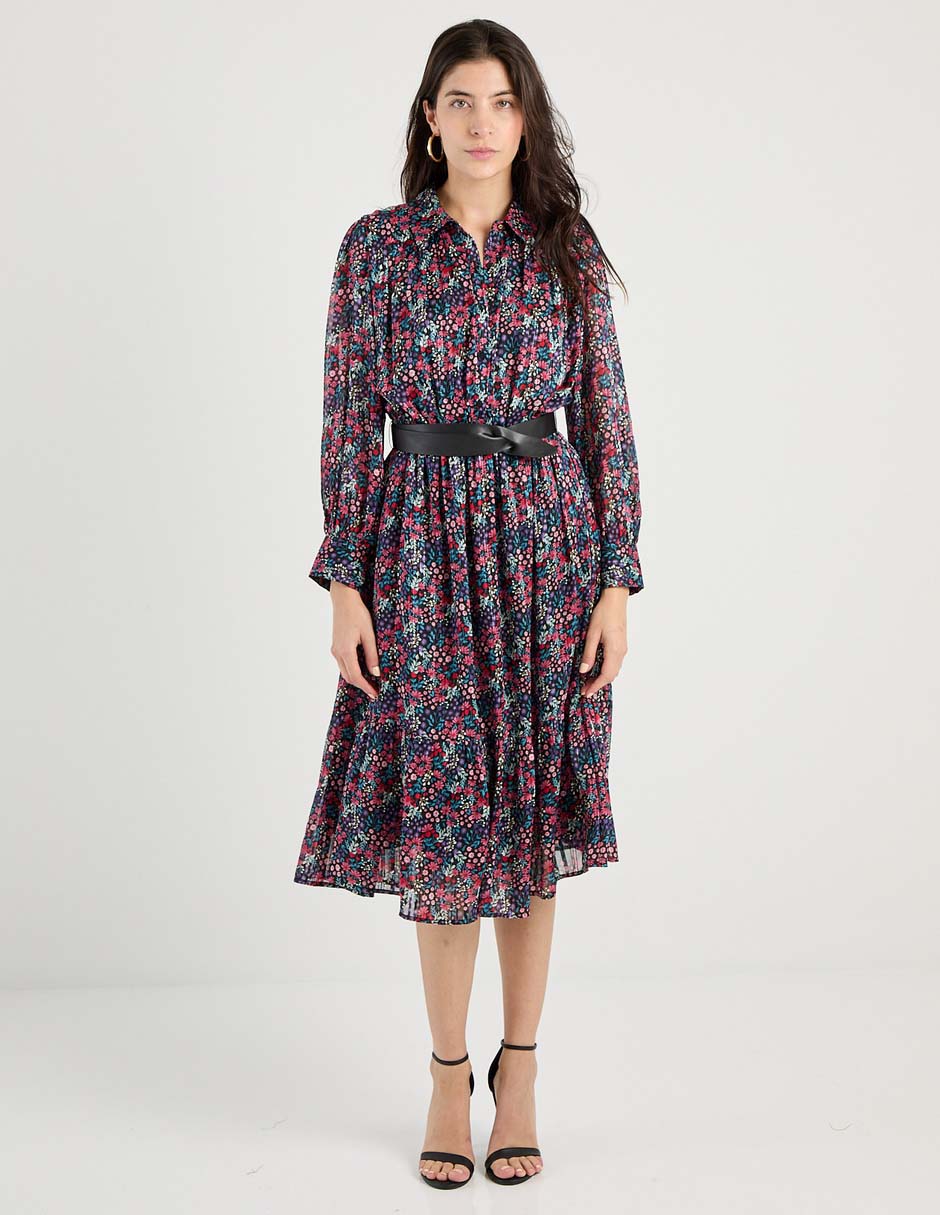 Vestido 3/4 casual para mujer