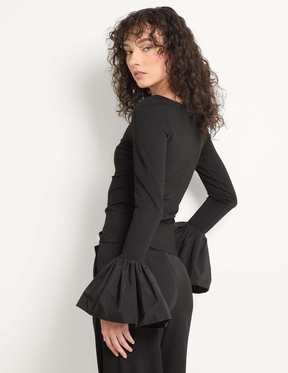 Blusa Petite Studio manga larga para mujer