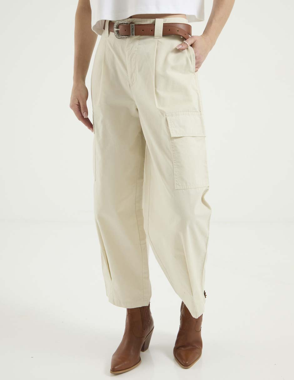 Pantalón cargo regular para mujer Pantalón cargo regular para mujer