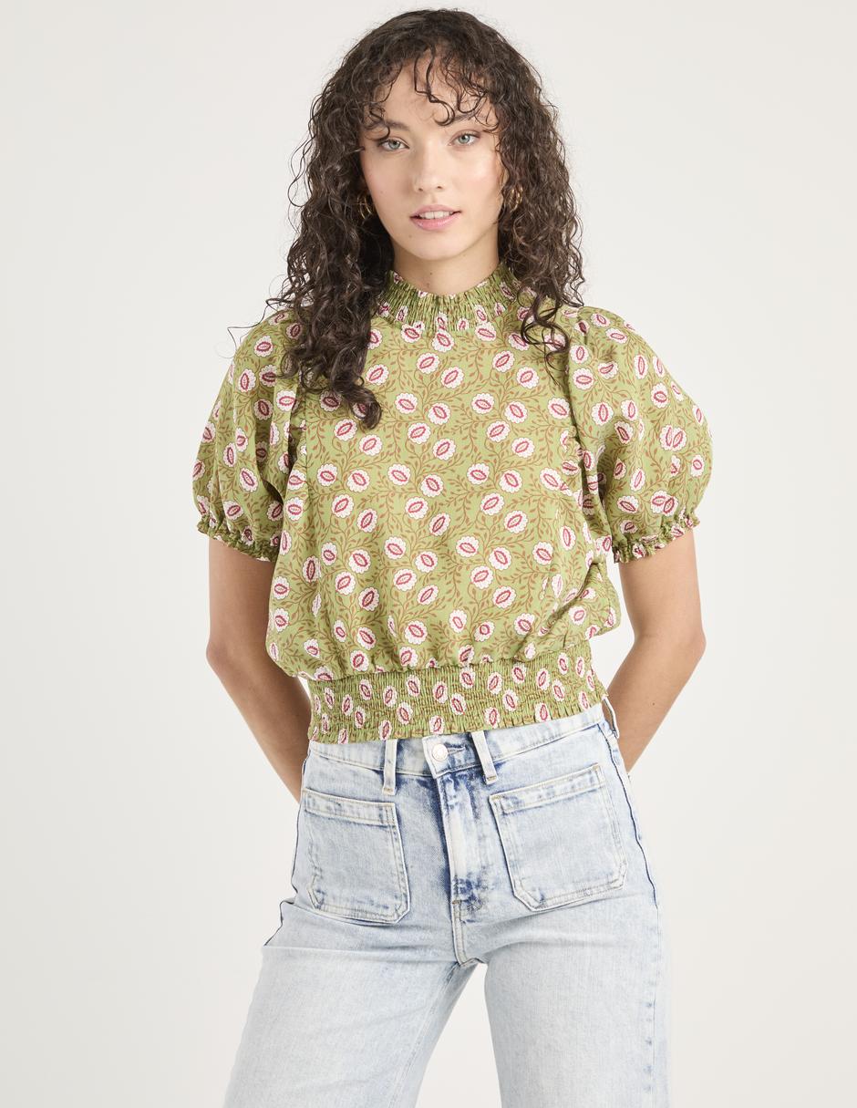 Blusa Petite Studio manga corta para mujer
