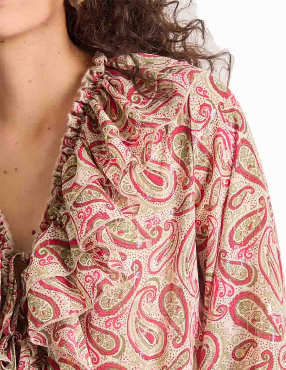 Blusa manga larga para mujer 8