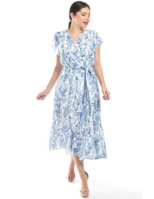 Vestido midi casual para mujer
