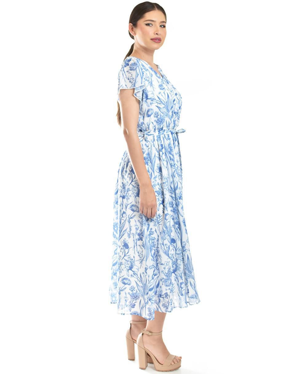 Vestido midi casual para mujer 5