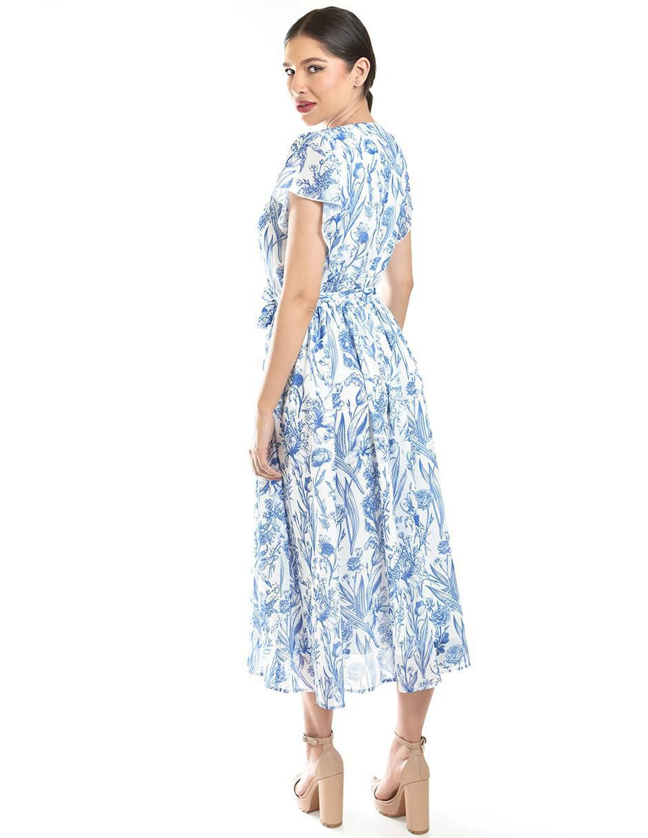 Vestido midi casual para mujer