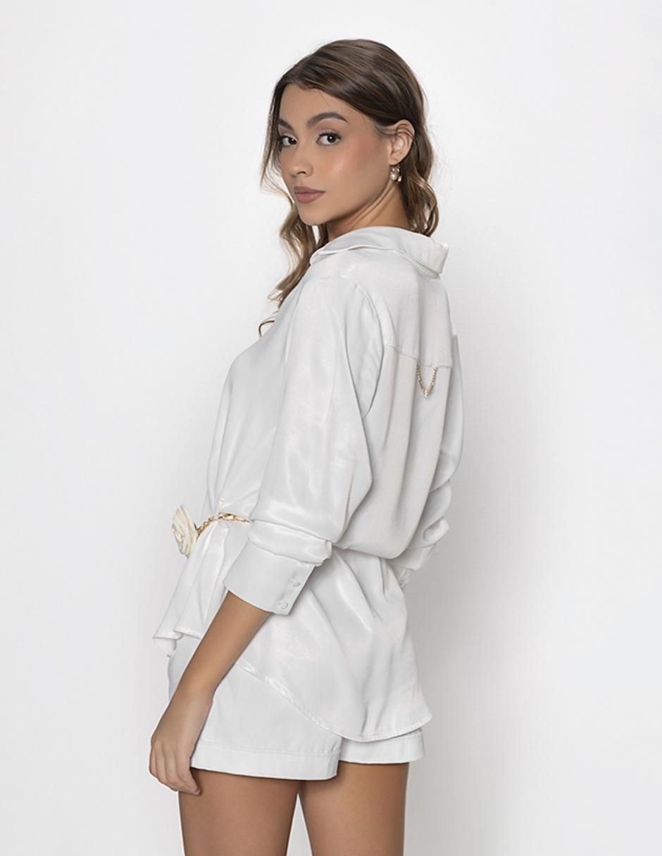 Camisa manga larga para mujer