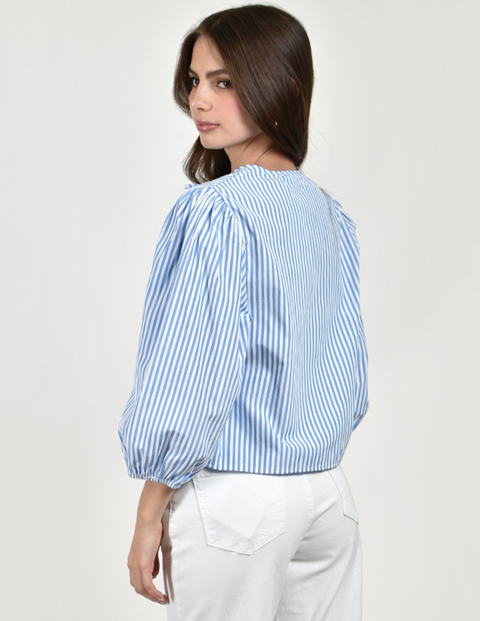 Blusa manga 3/4 para mujer 5
