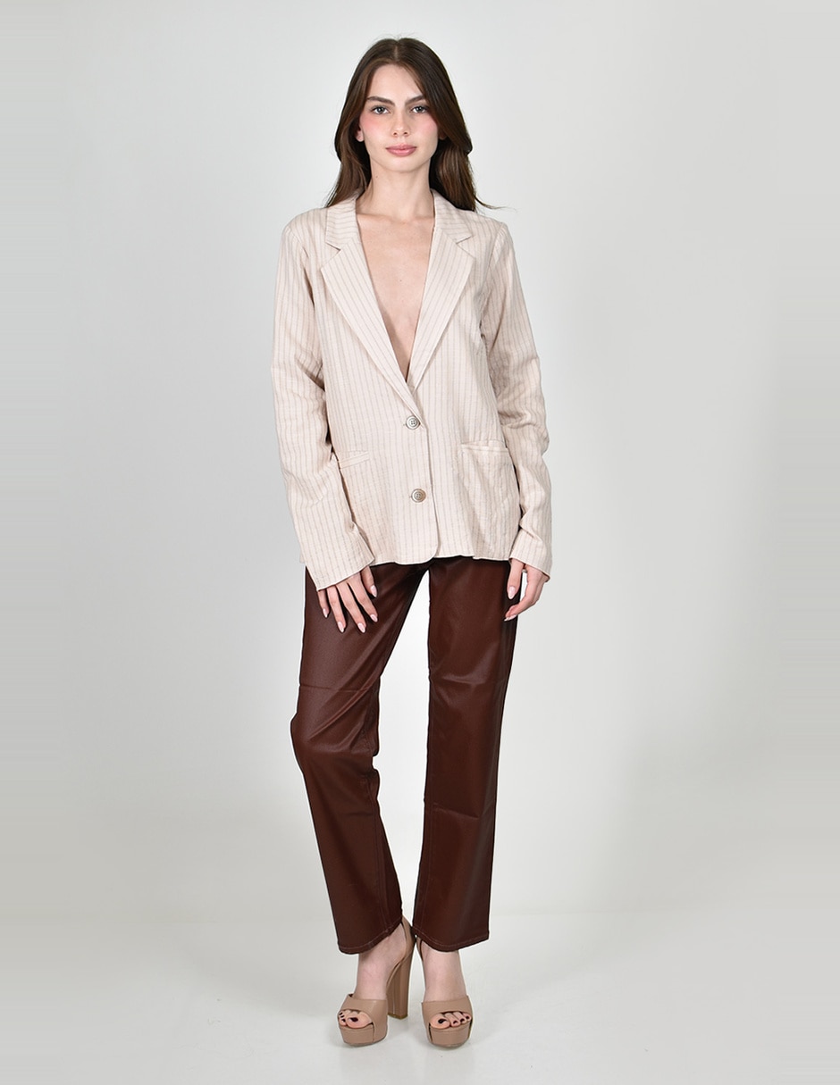 Saco sastreado casual para mujer 5