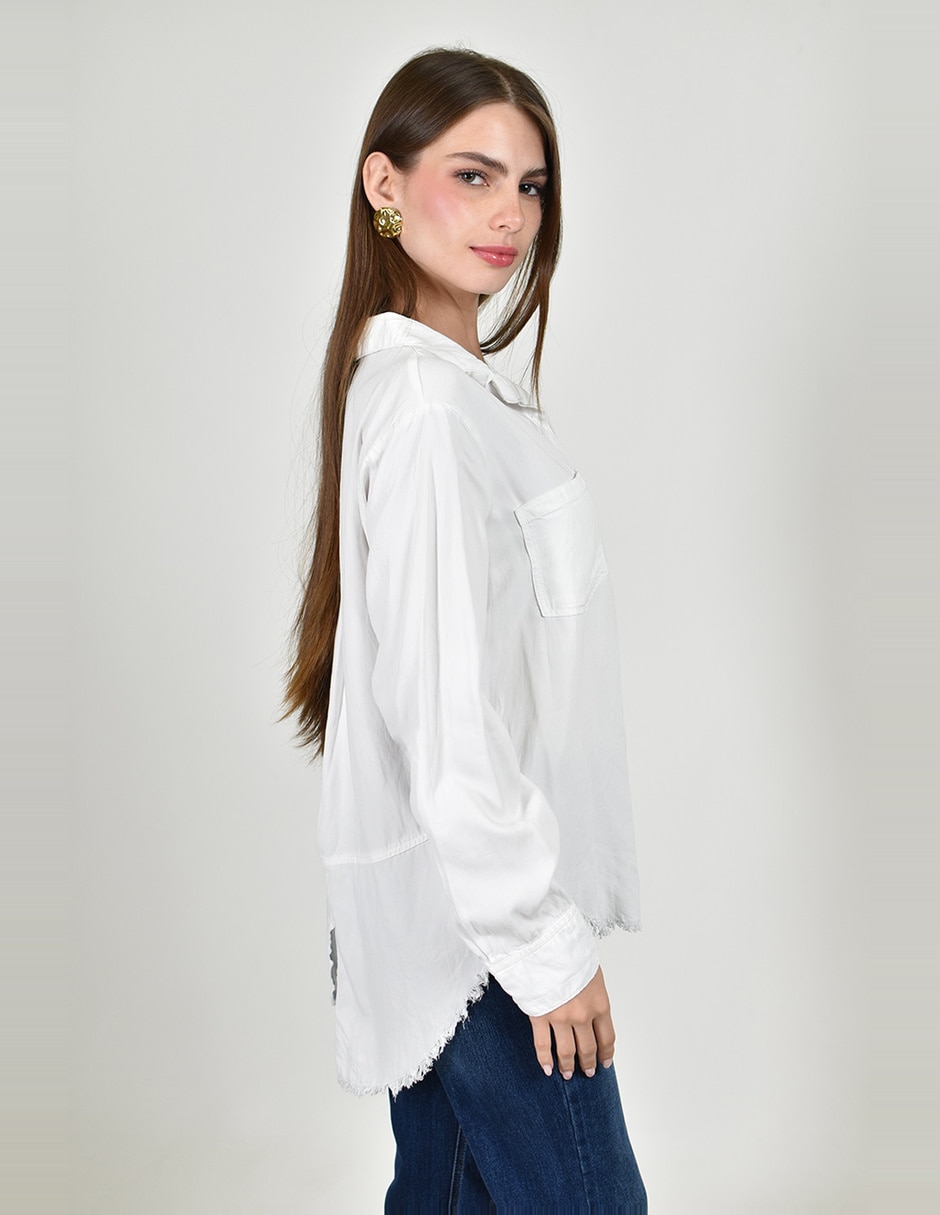 Blusa manga larga para mujer 3