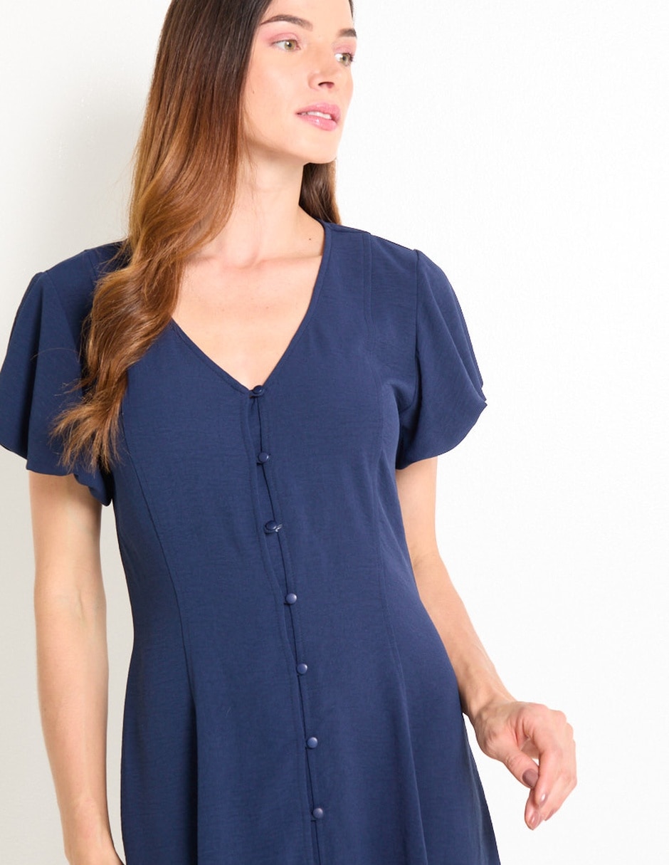 Vestido corto casual Petite Studio para mujer