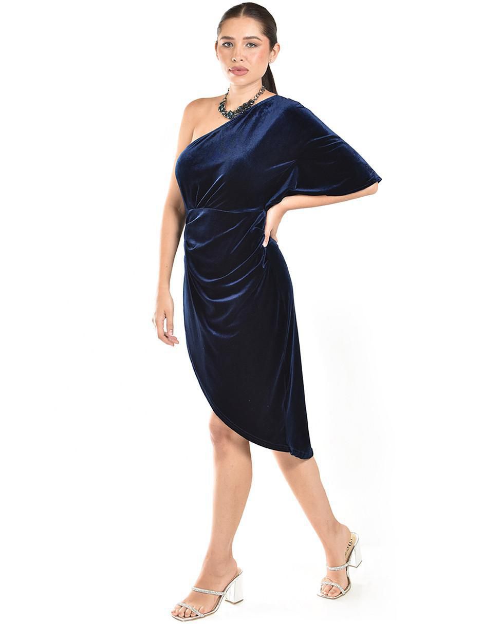 Vestido a la rodilla de fiesta escote Medio 2