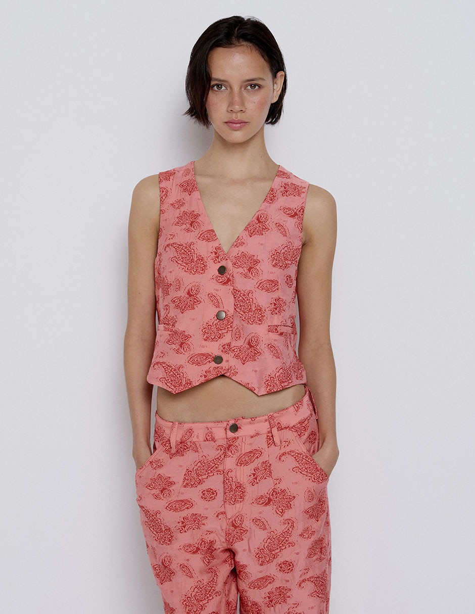 Pantalón relaxed straight para mujer 7