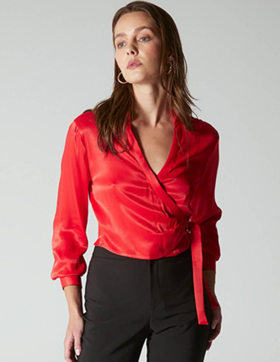 Blusa manga 3/4 para mujer