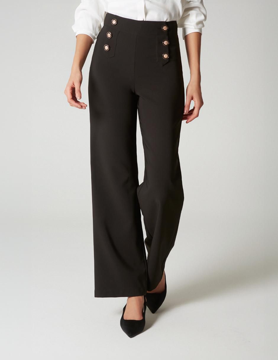 Pantalón relaxed amplio para mujer