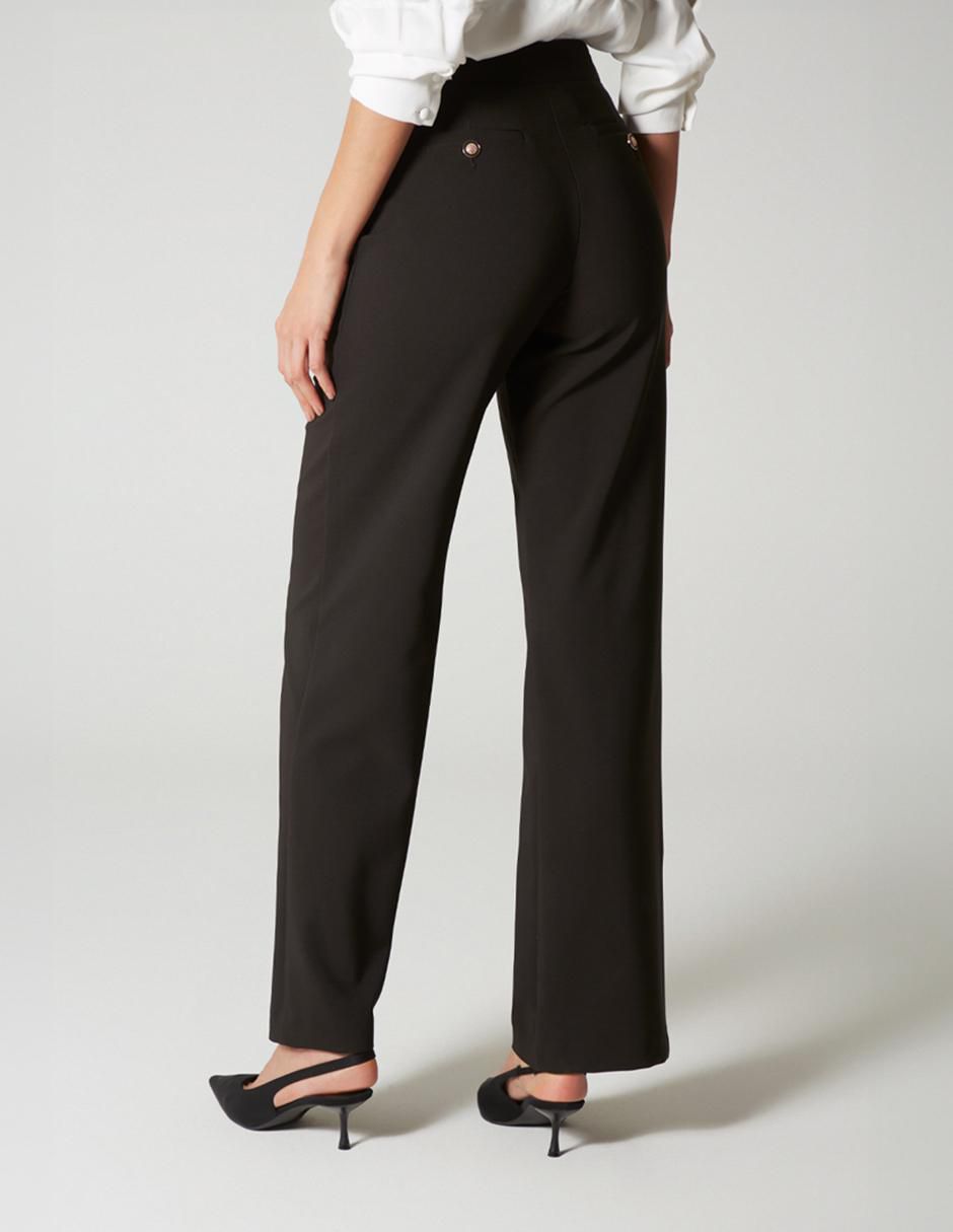 Pantalón relaxed amplio para mujer