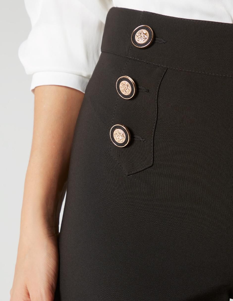Pantalón relaxed amplio para mujer
