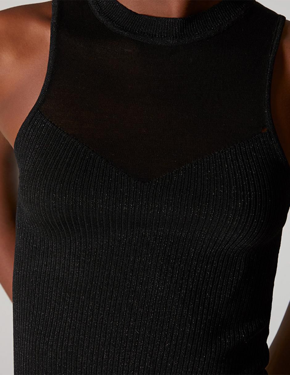 Playera tank Sisa cuello redondo mujer 3