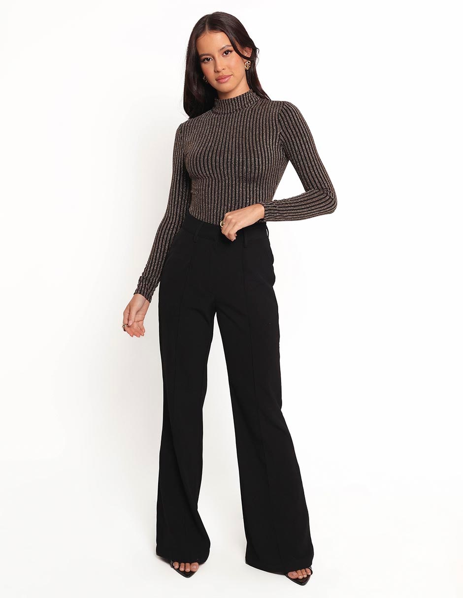 Body Petal + Pup cuello alto para mujer