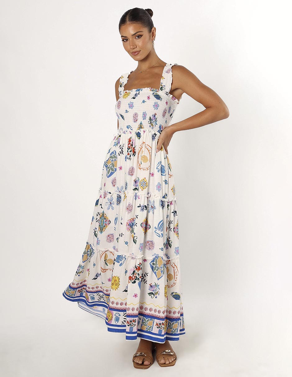 Vestido largo casual para mujer
