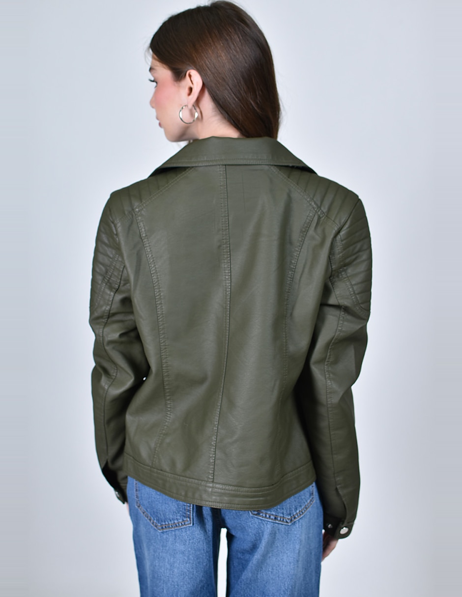 Chamarra para motociclista impermeable para mujer 4