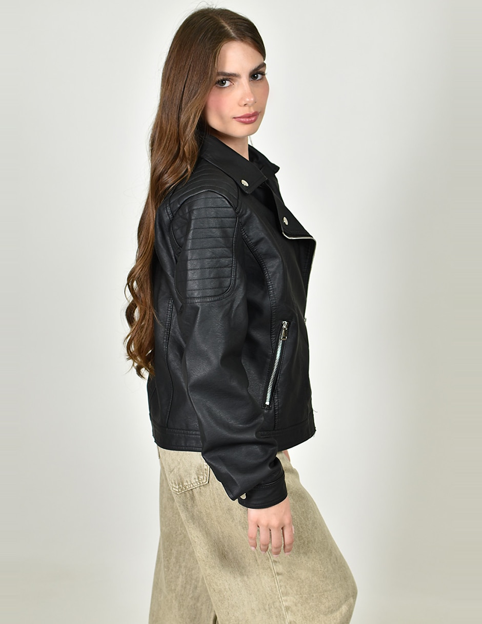 Chamarra para motociclista impermeable para mujer 4