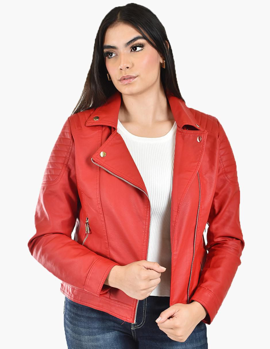 Chamarra para motociclista impermeable para mujer