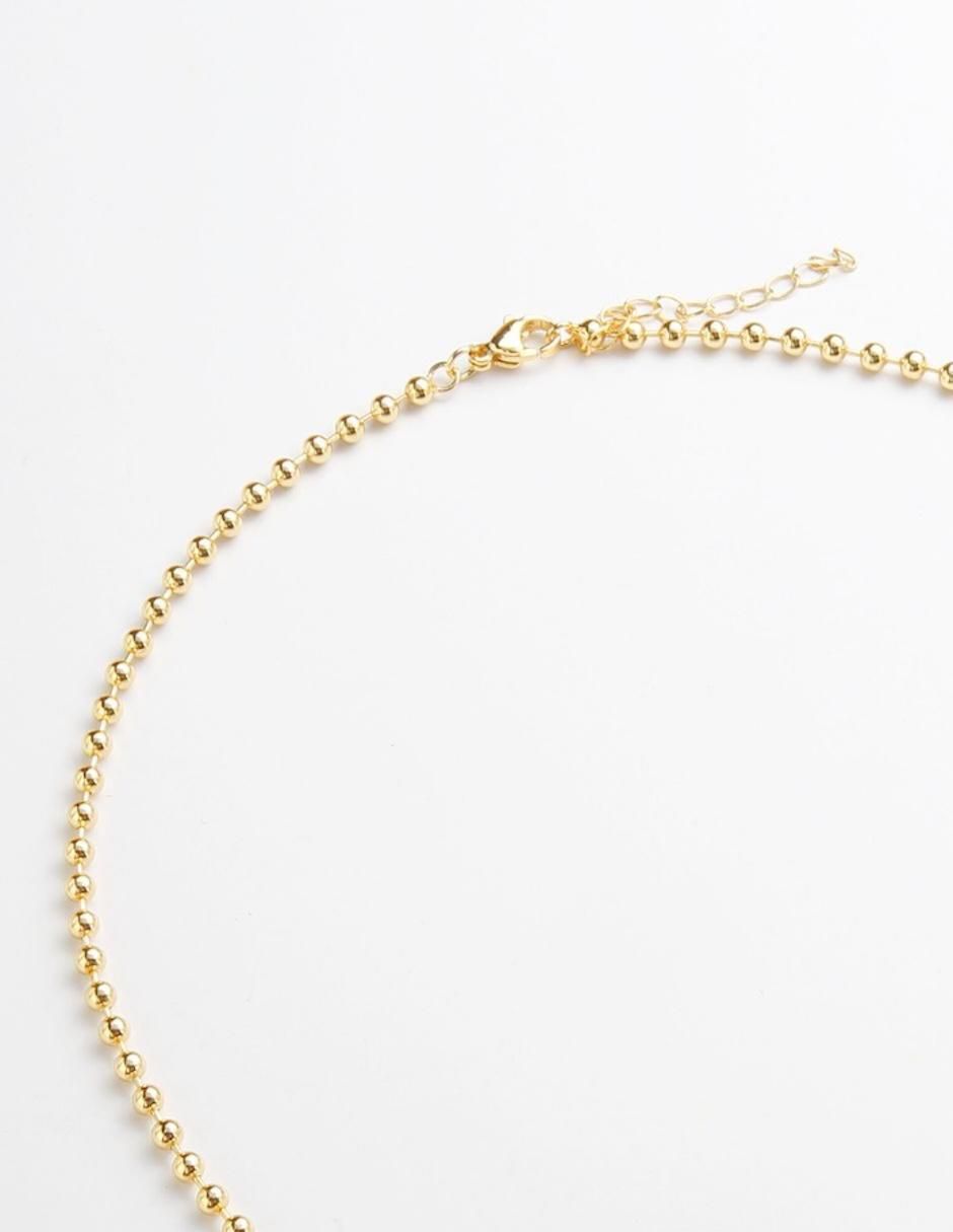 Collar caracol Orviane con acabado baño de oro 18 K 2