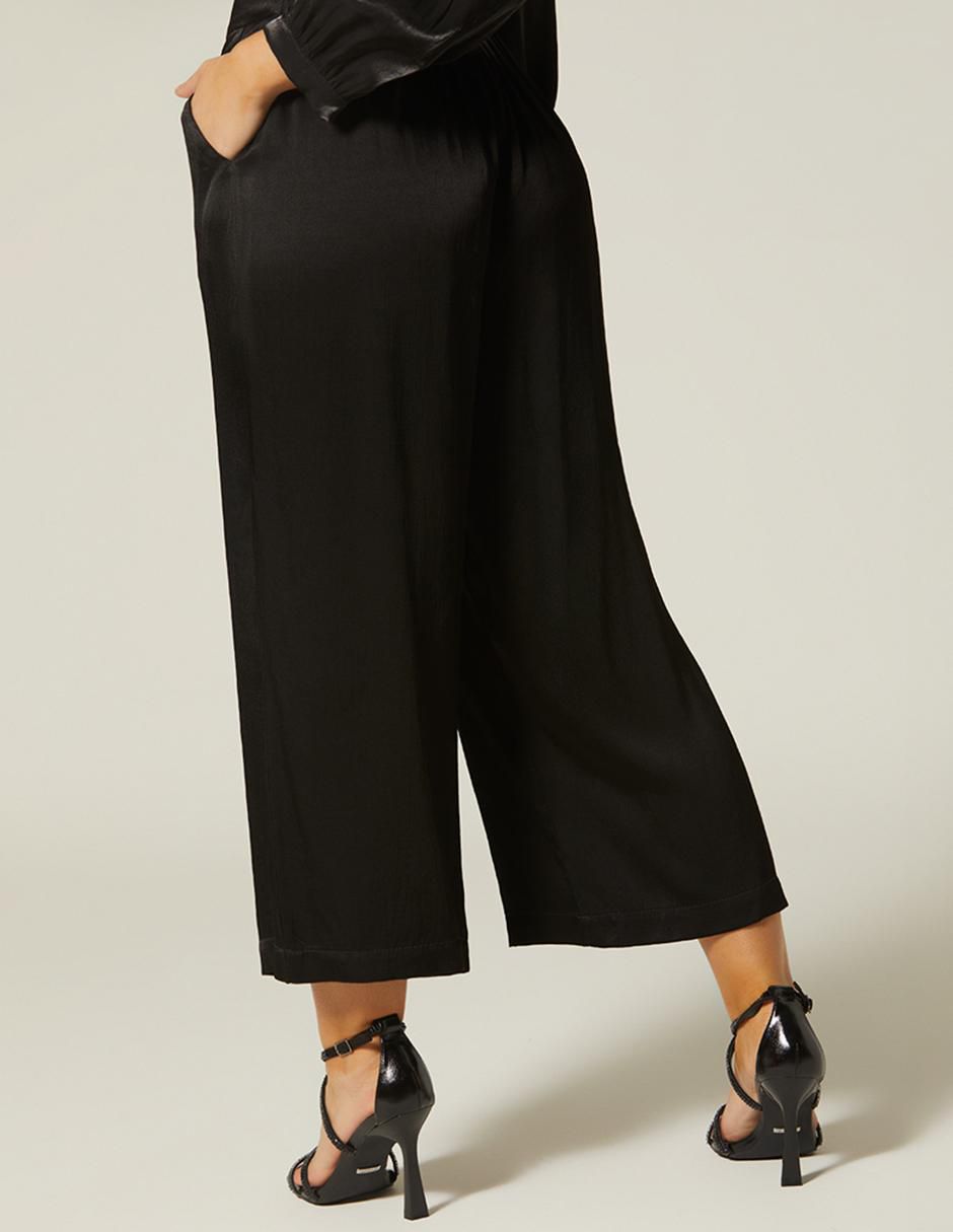 Pantalón capri amplio para mujer 2
