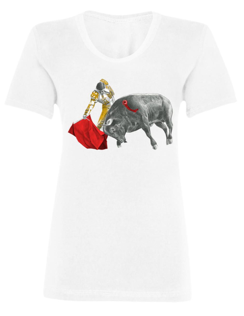 Playera manga corta cuello redondo mujer 4