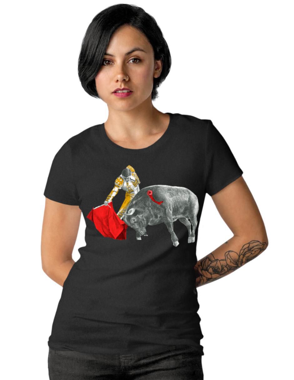 Playera manga corta Marëvnyk cuello redondo para mujer