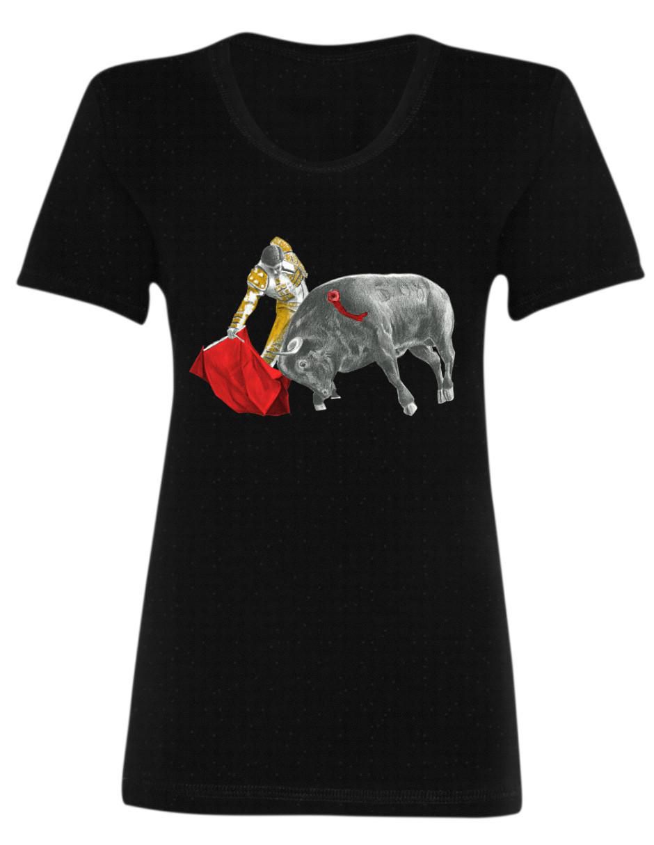 Playera manga corta Marëvnyk cuello redondo para mujer