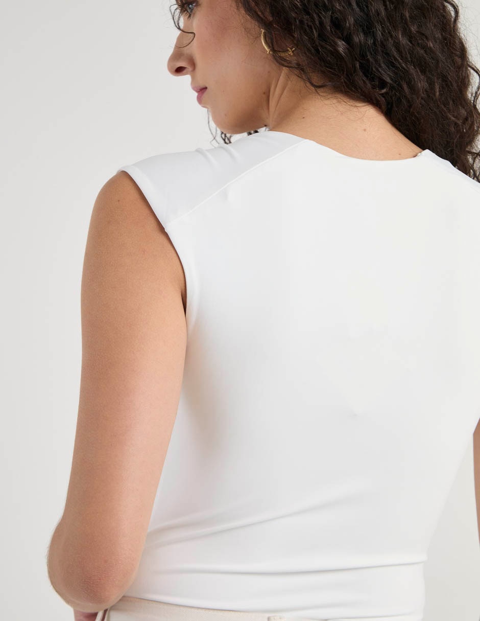 Body Map cuello cuadrado para mujer