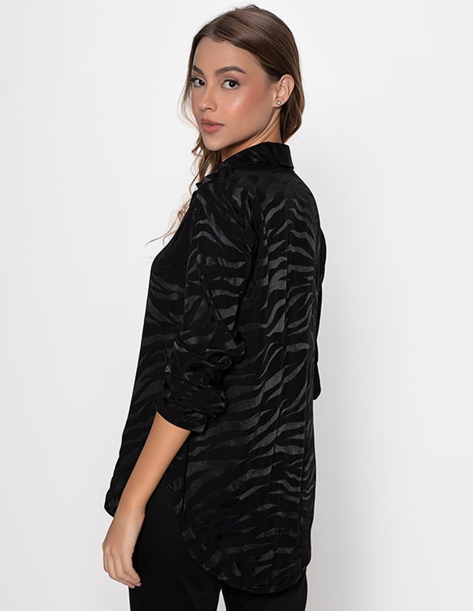 Blusa manga larga para mujer