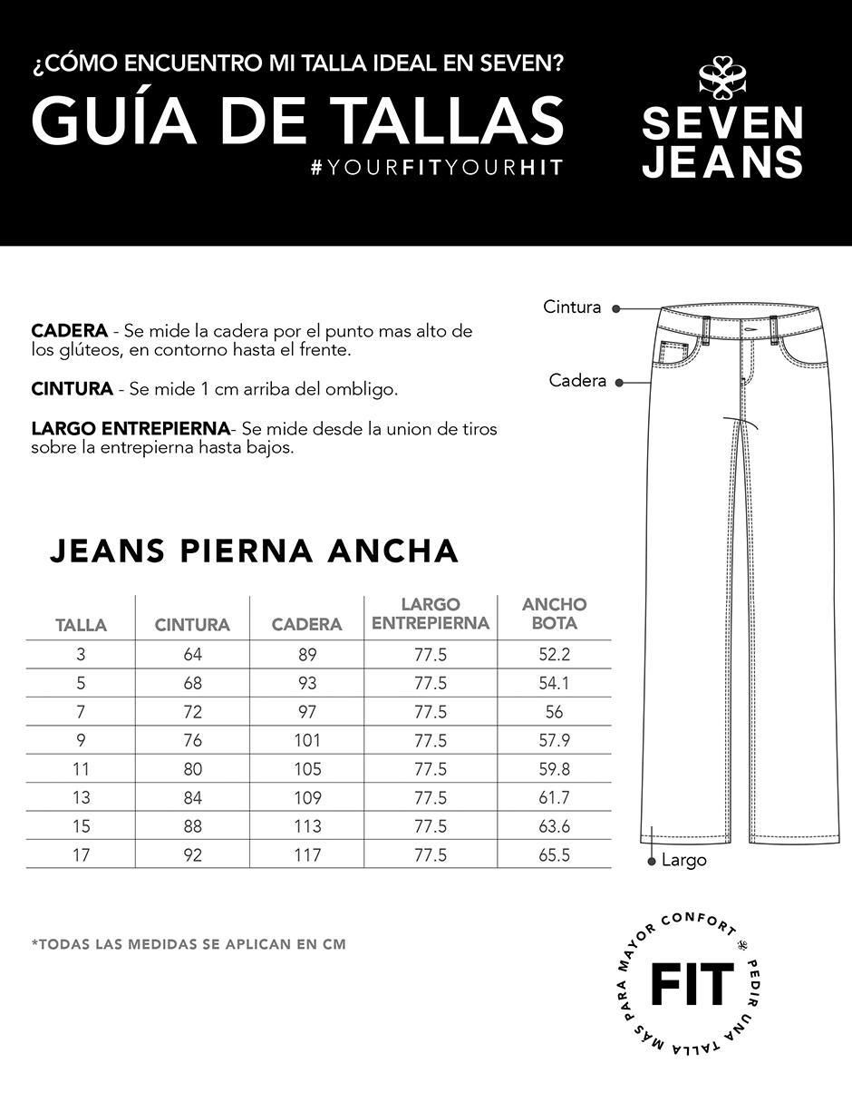 Jeans amplio para mujer 6
