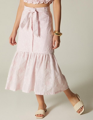 Falda crop Summer Rose a la cintura Falda crop Summer Rose a la cintura