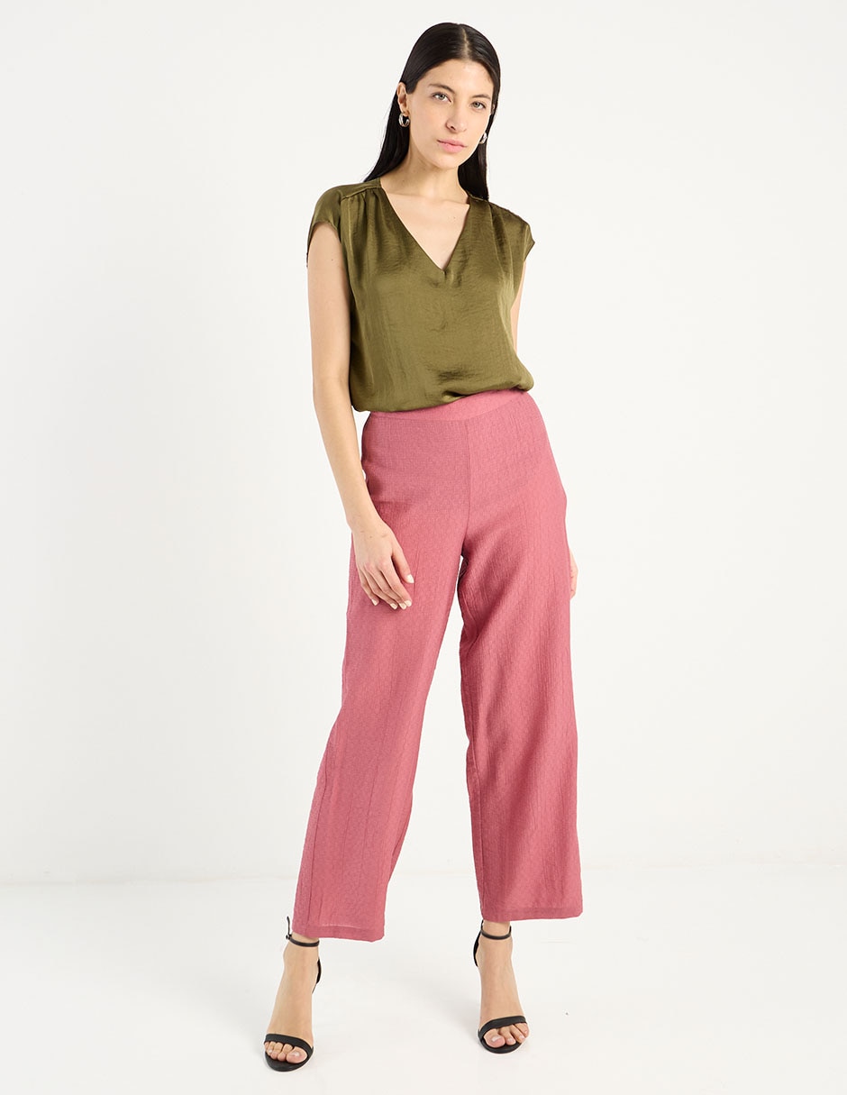Pantalón campana para mujer 2