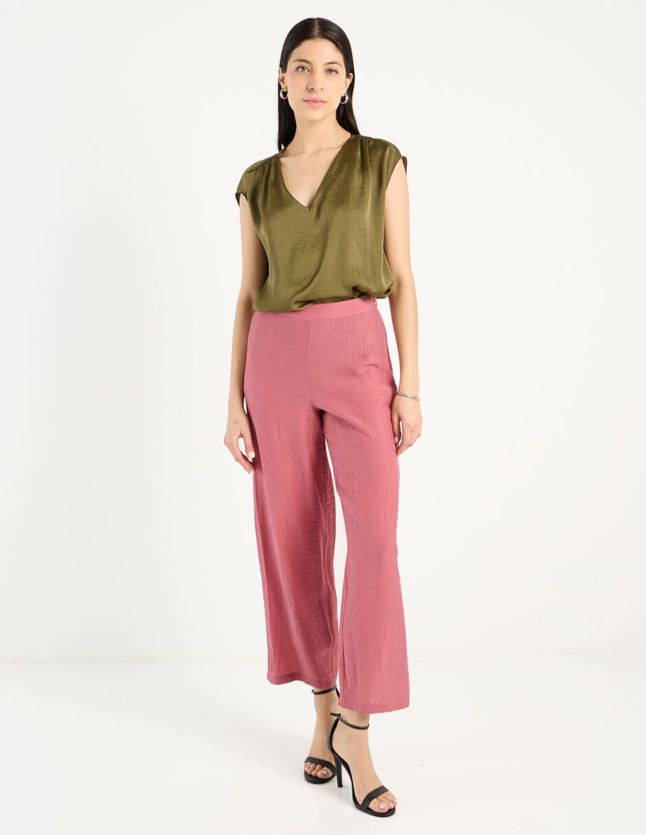 Pantalón campana para mujer 3