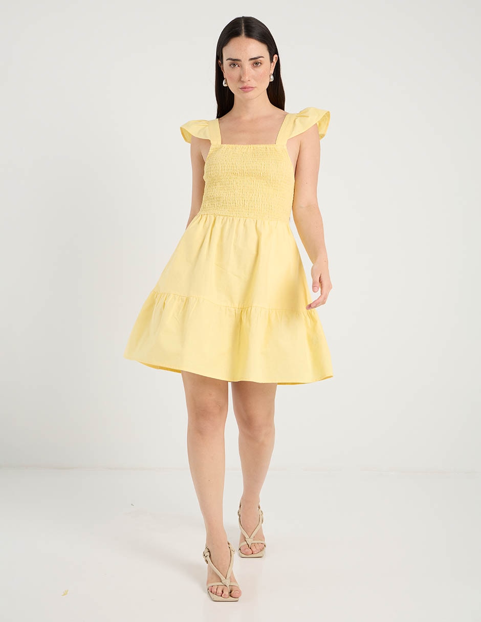 Vestido corto casual para mujer