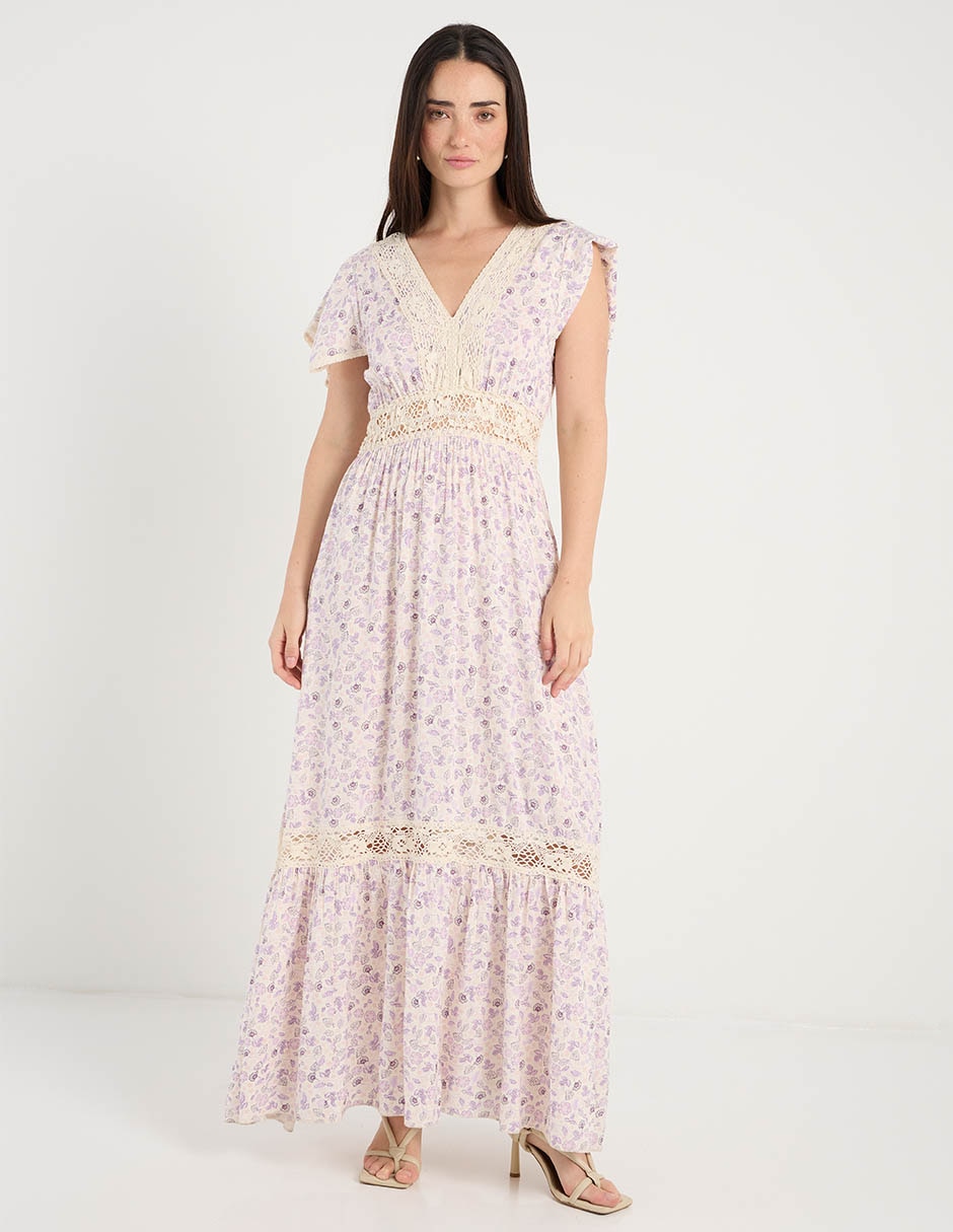Vestido largo casual Petite Studio para mujer