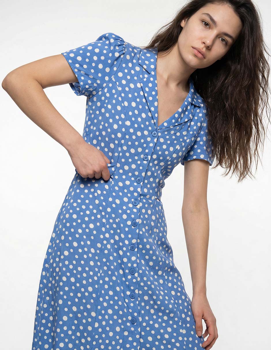 Vestido crop casual Petite Studio para mujer
