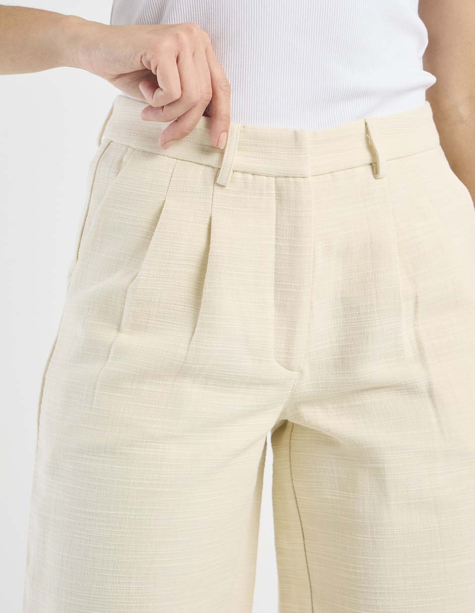 Pantalón coulotte straight para mujer 3