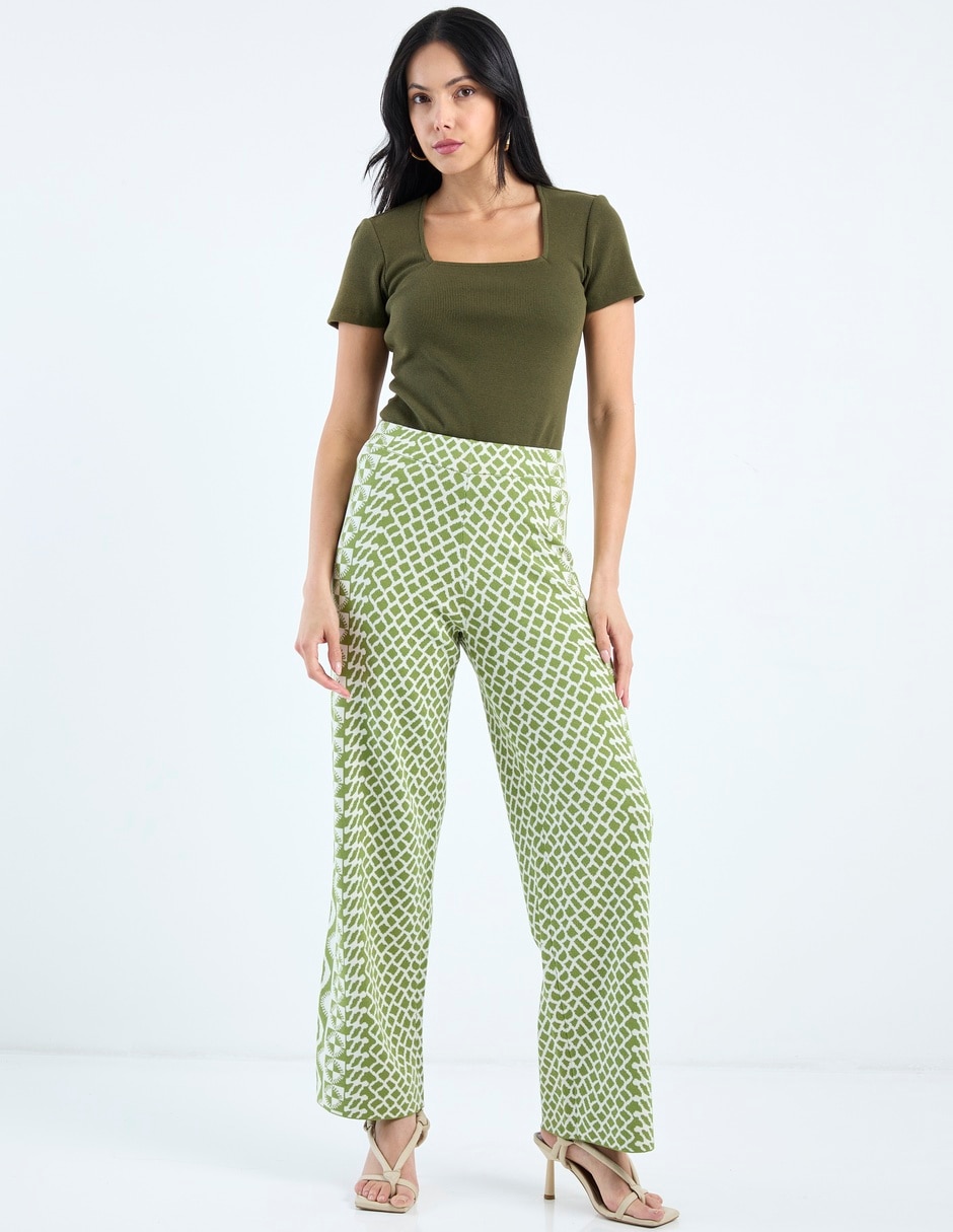 Pantalón easy pant Petite Studio straight para mujer