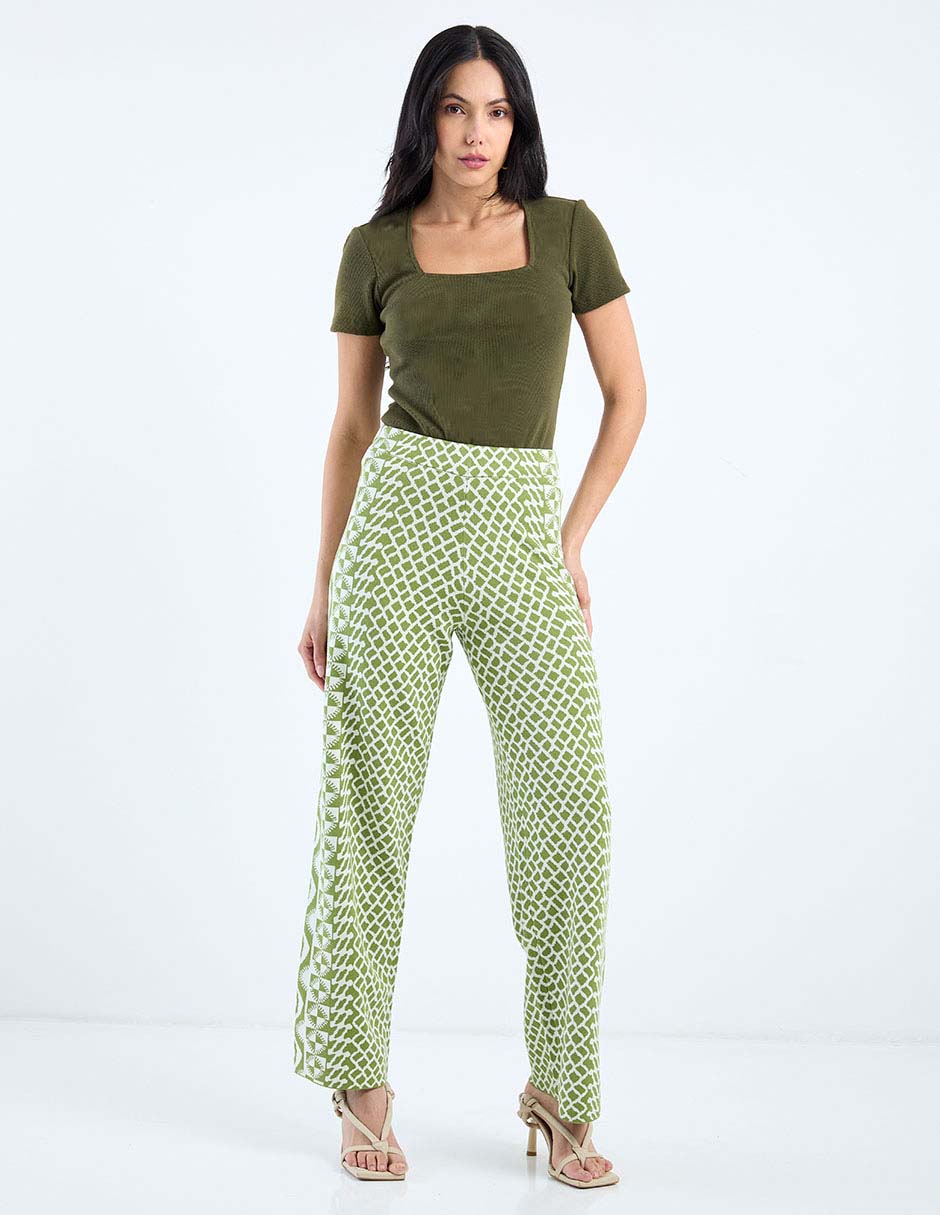 Pantalón easy pant Petite Studio straight para mujer
