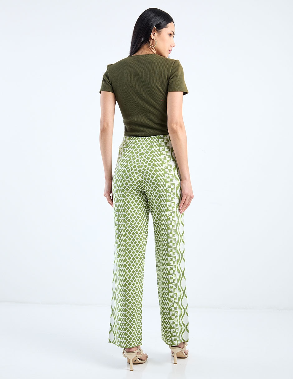 Pantalón easy pant Petite Studio straight para mujer