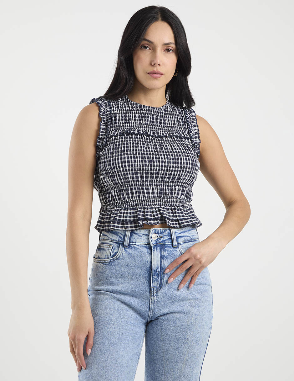Top cuello redondo 1