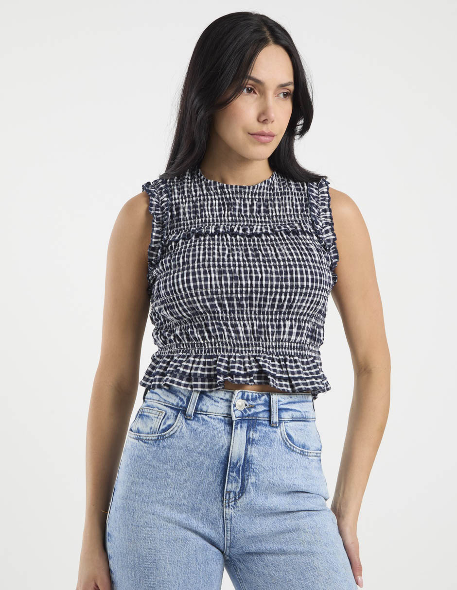 Top cuello redondo 7
